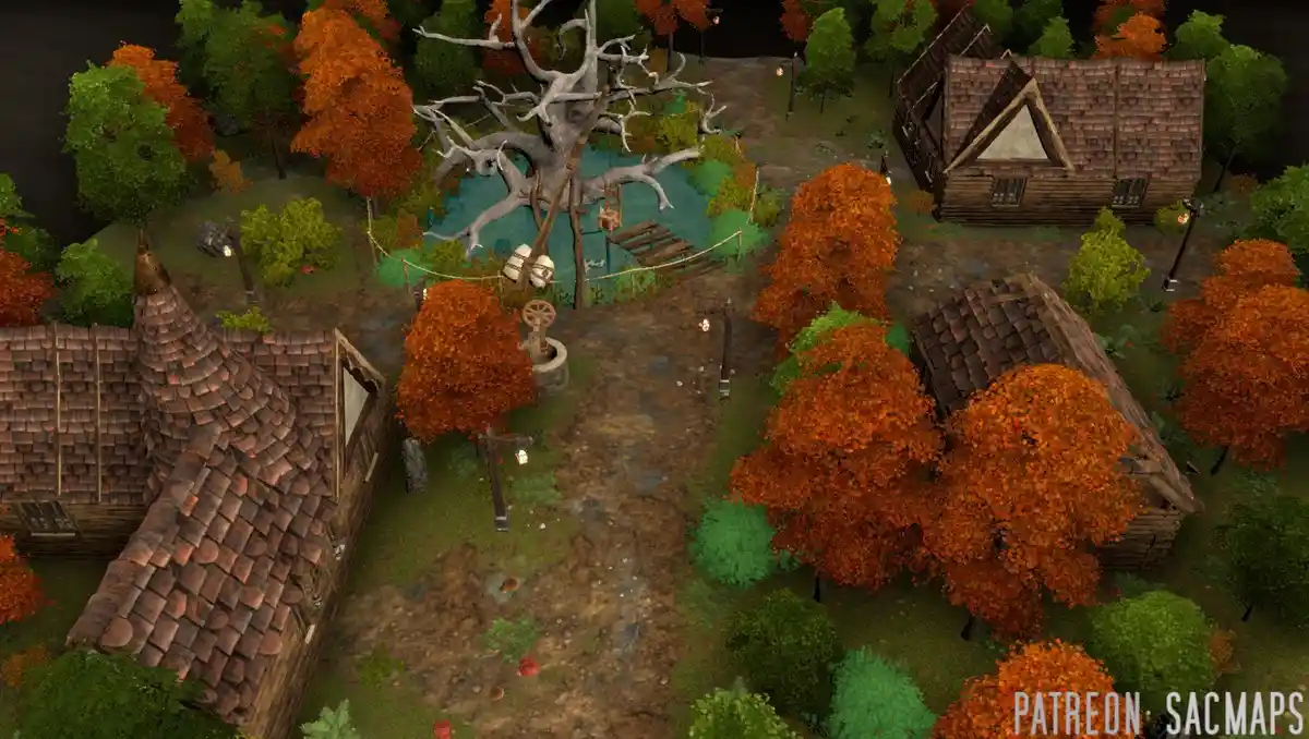 The Village Pond: Your Go-To Source for Free DnD and TTRPG Maps