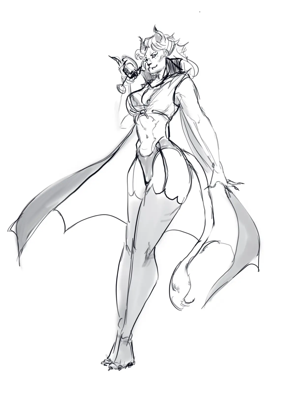 Vampire Pin-Up: A Dark and Alluring Aesthetic