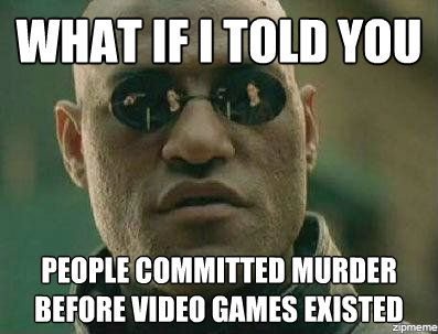 A close-up image of Morpheus from The Matrix, wearing his signature dark sunglasses, with a serious expression. White bold…