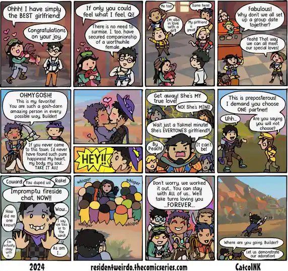 Resident Weirdo Comic: Adventures in Sandrock